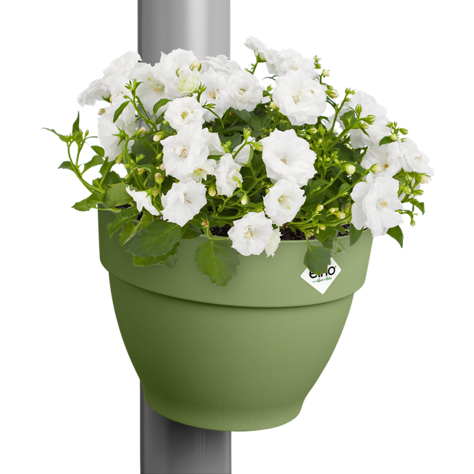 vibia campana pot gouttière 22cm moss green